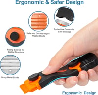 Gebildet Razor Blade Scraper - Címke és Matrica Eltávolító Kaparó 3
