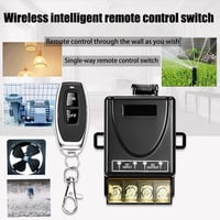 Gebildet Vezeték Nélküli Távirányítós Kapcsoló 12-72V DC 30A Relé 433MHz RF Világítás Szivattyú Berendezések 100m Hatótáv 4