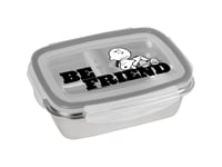 GEDALABELS Peanuts Be a Friend Kutija za užinu 850 ml, nehrđajući čelik, Snoopy, hermetički zatvorena, prehrambena kvaliteta, šarena 1