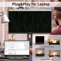 10,1-palcový dotykový monitor GeeekPi pre Raspberry Pi, IPS LCD displej 1024x600 s duálnymi reproduktormi, HDMI, pre Pi 5/4B/3B+/Zero/400, Win11/10/8 7