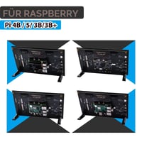 10,1-palcový kapacitný dotykový displej GeeekPi pre Raspberry Pi 5, HDMI IPS, 1280x800, duálny reproduktor 4