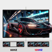 GeeekPi 18.5" hordozható monitor 1920x1080 IPS érintőképernyő 120Hz HDMI USB-C 4