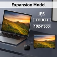 GeeekPi 7" Érintőképernyős Monitor Raspberry Pi-hez, 1024x600 IPS LCD, Dual Speaker 8