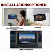 9-palcový dotykový LCD monitor GeeekPi 1280x720 pre 3U rack DeskPi RackMate T0/T1/T2/T0 Plus/T1 Plus/TL1 a 10-palcový serverový rozvádzač 6