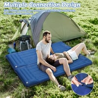 Geegear önfelfújó kemping matrac párnával - 200x70 cm - 12 cm vastag 4