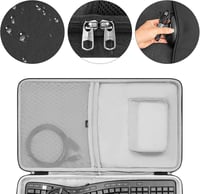 GEEKRIA Ergonomikus Billentyűzet Táska Microsoft Keyboard Kompatibilis Szürke 2