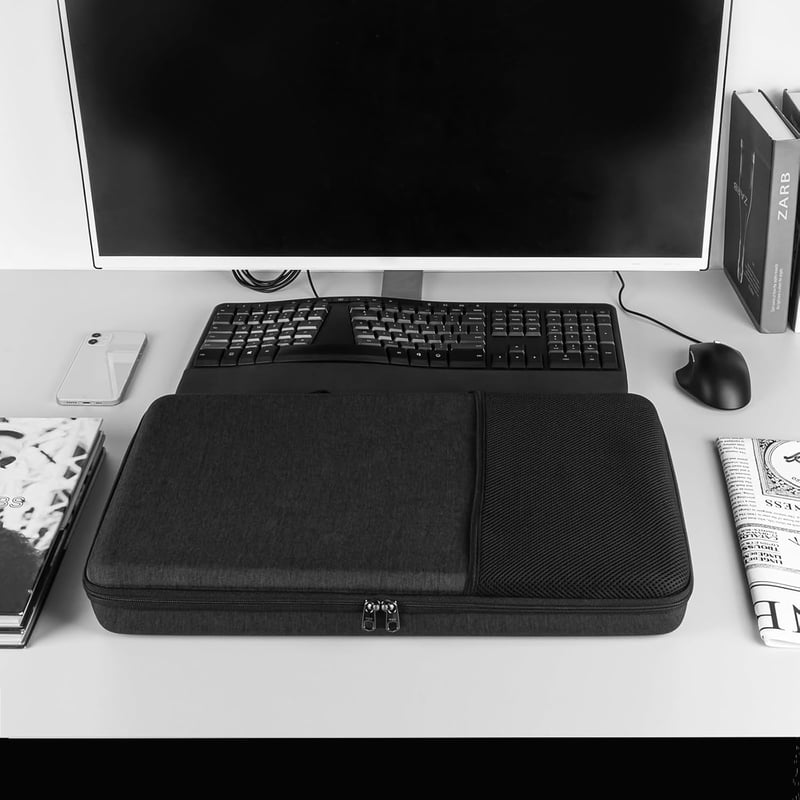 GEEKRIA Ergonomikus Billentyűzet Táska Microsoft Keyboard Kompatibilis Szürke