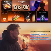 GeekVape Aegis Force Kit 80W Box Mod – 3200 mAh batéria, 5 ml cartridge, B Coil, MTL/DTL, Freebase/Nicsalts – farba Chameleon Prism 8