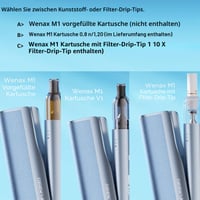GeekVape Wenax M Starter Kit – Elektrická cigareta v karbónovo sivej farbe (štartovacia sada) 3