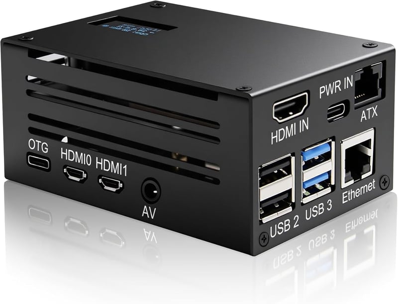 Geekworm KVM-A3 Raspberry Pi 4 KVM Over IP vezérlő szett