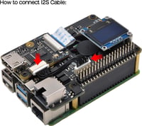 Geekworm KVM-A3 Raspberry Pi 4 KVM Over IP vezérlő szett 7