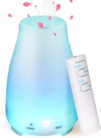 GeeRic 200ml Ultrahangos Aroma Diffúzor 7 Színű LED Világítással 2