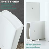 GeeRic Radiátor Párásító Készlet - 400 ml Kerámia Víz Párologtató 3 db-os Szett Fűtőtestre, S-kampókkal, Fehér, Energiatakarékos Légnedvesít 3