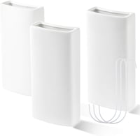 GeeRic Radiátor Párásító Készlet - 400 ml Kerámia Víz Párologtató 3 db-os Szett Fűtőtestre, S-kampókkal, Fehér, Energiatakarékos Légnedvesít 9