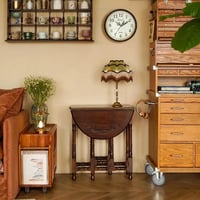 Geevon retro nástenné hodiny, tiché, netikajúce, vintage quartz hodiny, tmavohnedé, 8-palcové, do kuchyne, obývačky, spálne, kancelárie, učebne 8