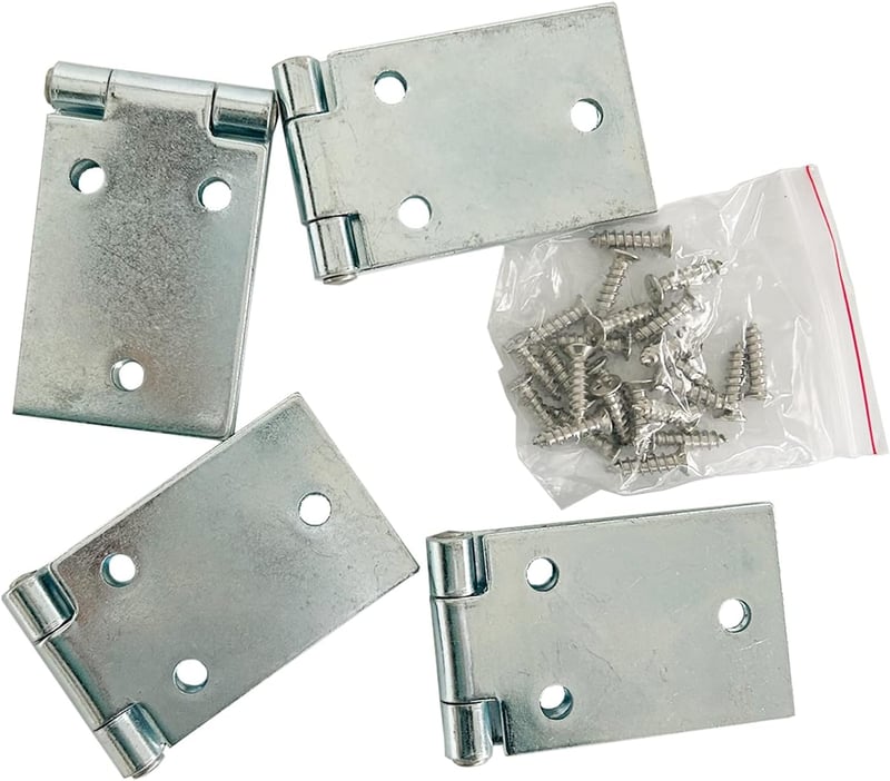 GEFONG 270 fokos zsanér összecsukható asztalszárnyhoz és szekrényajtóhoz 150 x 50 mm 4 db csomagban
