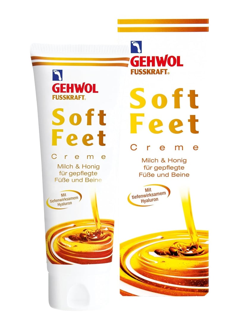 Gehwol Fusskraft Soft Feet Krém 40ml - Hidratáló Lábápoló Kombinált Bőrre, Prémium Német Lábkrém