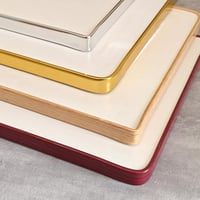 GELINTONG Bordvédő szegélyszalag U-alakú öntapadós TPE faerezet, rugalmas furnér szegély 16 mm x 2,8 m konyhabútor és munkalap élekhez 5