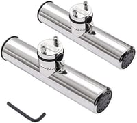 Geloo rozsdamentes acél hajós bottartó sínre szerelhető - 18-26 mm - 2 db 2