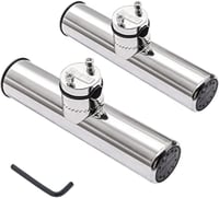 Geloo rozsdamentes acél hajós bottartó sínre szerelhető - 18-26 mm - 2 db 1