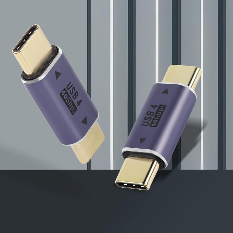 GELRHONR USB-C adapter 40Gbps USB4.0 Thunderbolt 4/3 100W töltés 8K videó 2db