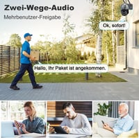 GENBOLT Kültéri Biztonsági Kamera 8MP 4K WiFi Színes Éjjellátás Automatikus Követés DC PoE Tápellátás IP Kamera 7