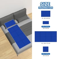 GENERAL ARMOR Hűtőpad 140x70cm - Önhűtő matrac kutyáknak, macskáknak, háziállatoknak 5