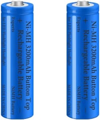 Generic Ni-MH újratölthető akku 3200 mAh 18x67 mm - 2 db 1