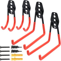 Generic 4 darabos falihorgok J alakú nehéz terheléshez 66-130 mm narancssárga 1