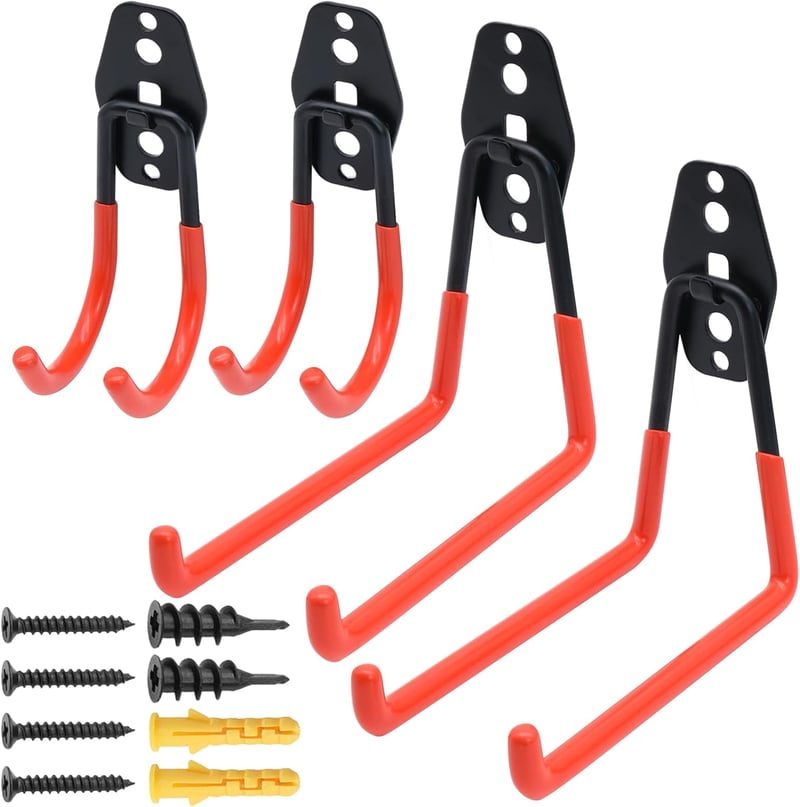 Generic 4 darabos falihorgok J alakú nehéz terheléshez 66-130 mm narancssárga