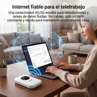 Generic 5G hordozható WiFi router, 2100 mAh, 14 h üzemidő, 10 eszköz 2