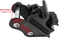 Generic Gyors Csatlakozó Mini Markolóhoz 3 Tonna Alatti Gépekhez Mechanikus Kuplung 7