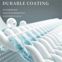 Față de masă rotundă generică cu elastic, Ø 90 cm, model cu munți-râuri-lacuri, pentru utilizare în grădină sau la exterior, pentru mese cu lățimea de 75-85 cm 4