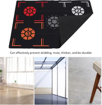 Generic Kosárlabda Edzőszőnyeg Csúszásmentes Labdavezetés Gyorsaság Edzés 76x107cm 6