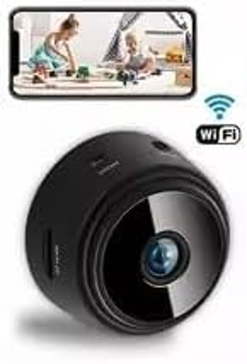 Generico Mini Wifi Biztonsági Kamera 1080P Mozgásérzékelős Rejtett Megfigyelő