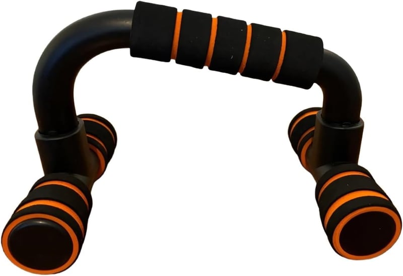 Générique Liegestützgriffe Ergonomikus Fekete-Narancs Erőedzés Edzésgrip