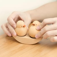 Statuetă Decorativă Generică din Lemn, Rățușcă Balansoar, Cadou de Nuntă, Aniversare, Ziua Îndrăgostiților, Zi de Naștere, Crăciun, pentru Prieteni, Familie, Cupluri 4
