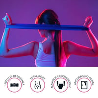 Generička fitness gumena traka za vježbanje, elastična traka za otpor, set za jačanje mišića i kućni trening 4