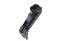 Suport generic pentru far de bicicletă pe furcă - Montură din plastic cu sistem de fixare rapidă pentru MTB, biciclete electrice și cursiere 7