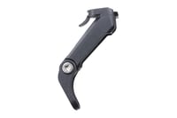 Suport generic pentru far de bicicletă pe furcă - Montură din plastic cu sistem de fixare rapidă pentru MTB, biciclete electrice și cursiere 5