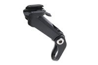 Suport generic pentru far de bicicletă pe furcă - Montură din plastic cu sistem de fixare rapidă pentru MTB, biciclete electrice și cursiere 3