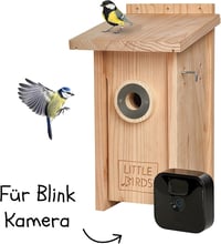 Generisch Madárház Blink Kamerához - Fa Nesting Box Macskavédelem 7