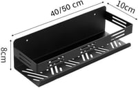 Generisch öntapadós rozsdamentes acél fürdőszobai polc 40 cm 2