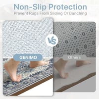 GENIMO Vintage Extra Large szőnyeg 200x290 cm, mosható, csúszásmentes háttal 3