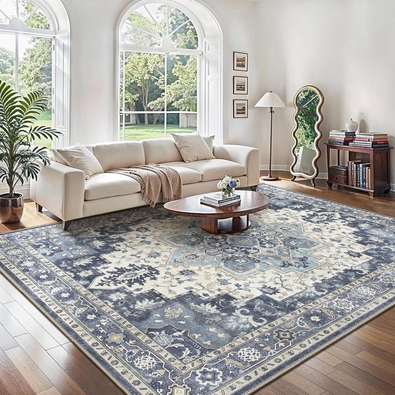 GENIMO Vintage Extra Large szőnyeg 200x290 cm, mosható, csúszásmentes háttal