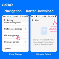 Ciclocomputer GPS GEOID CC700 Pro cu ecran tactil color de 2,8 inchi - Vitezometru wireless cu navigație pe hartă, ANT+ și Bluetooth, rezistent la apă IPX7, autonomie baterie 15-25 ore 9