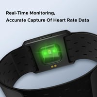 Monitor cardiac GEOID HS800 pentru braț și încheietură, Bluetooth și ANT+, rezistent la apă IP67, pentru sport 8