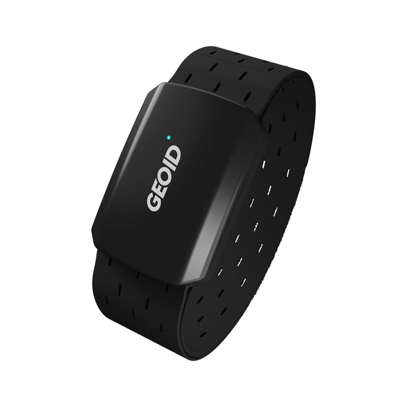 GEOID HS800 pulzusmérő kar- és csuklóra, Bluetooth és ANT+, IP67 vízálló