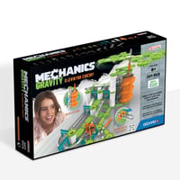 Geomag Mechanics Gravity Elevator Circuit Magnetická stavebnica pre deti – Náučná hračka s magnetickými dielikmi – 207-dielna súprava 1
