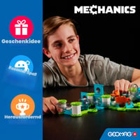 Geomag Mechanics Gravity Elevator Circuit Magnetická stavebnica pre deti – Náučná hračka s magnetickými dielikmi – 207-dielna súprava 9
